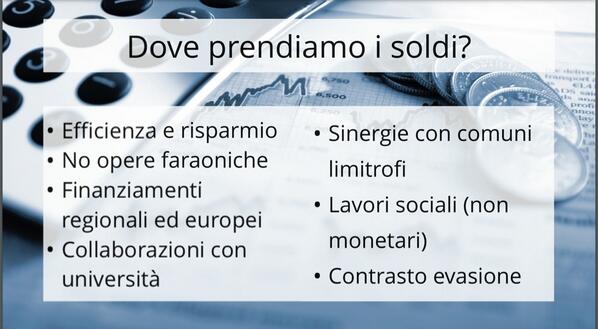 Dove prendiamo i soldi per tutti questi progetti? #opendalmine http://t.co/S3uwCpTmAt